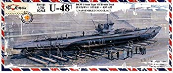 【中古】【輸入品・未使用】フライホークモデル 1/700 U ボートTypeVIIB U-48 ドック付き FLYFH1101 プラモデル｜ムジカ＆フェリーチェ店
