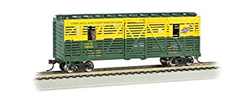 【中古】【輸入品・未使用】Bachmann 40?' Animated Stock Car???シカゴ、ノースウェスタンwith Horses???Hoスケール