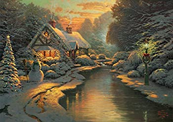 【中古】【輸入品・未使用】西洋絵画 トーマス キンケード クリスマスの風景 42x30cm [並行輸入品]｜ムジカ＆フェリーチェ店 9,000円