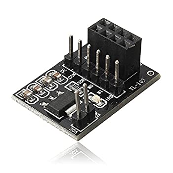 【中古】【輸入品・未使用】2個セット ソケット アダプター プレート 8Pin NRF24L01 対応 + ワイヤレス モジュール 並行輸入品｜ムジカ＆フェリーチェ店