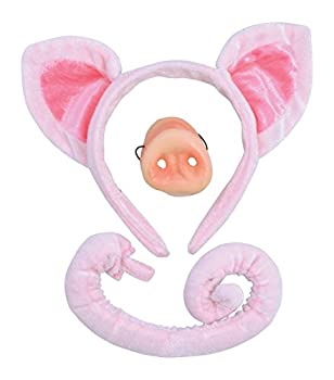 【中古】【輸入品・未使用】ブタのセット(耳、シッポ、鼻) (すぐに変装できる) - ユニセックス - フリーサイズ [並行輸入品]｜ムジカ＆フェリーチェ店