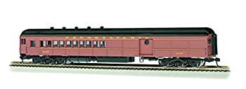 【中古】【輸入品・未使用】Bachmann Industriesレッド&イエローHoスケールPRR # 5159?Postwar Train Car WithラウンドウィンドウドアTuscan
