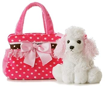 【中古】【輸入品・未使用】Aurora Plush Fancy Pals Pet Carrier Fancy Pink Polka Dot [並行輸入品]｜ムジカ＆フェリーチェ店