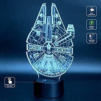 【中古】【輸入品・未使用】スター・ウォーズミレニアム・ファルコン照明インテリア・トイ・ランプ バージョン2016 [並行輸入品]