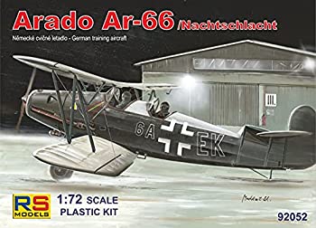 【中古】【輸入品・未使用】RSモデル 1/72 ドイツ空軍 アラド Ar66 夜間戦闘機 プラモデル 92052｜ムジカ＆フェリーチェ店