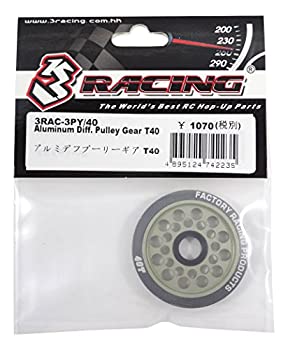 【中古】【輸入品・未使用】3レーシング 3RAC-3PY/40 アルミデフプーリーギア T40 (スリーレーシング)|ムジカ&フェリーチェ店