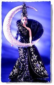 82%OFF!】 輸入バービー人形 Goddess of the Moon Barbie -Bob Mackie ...