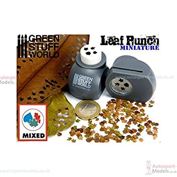 【中古】【輸入品・未使用】グリーンスタッフワールド リーフパンチ グレイ ミニチュア用ツール GSW01｜ムジカ＆フェリーチェ店