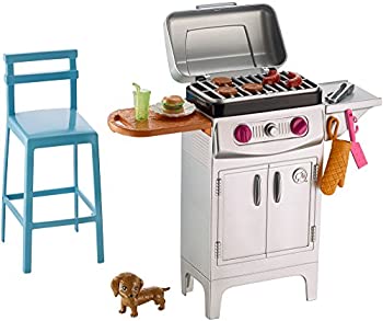 【中古】【輸入品・未使用】Barbie BBQグリル家具＆アクセサリーセット [並行輸入品]｜ムジカ＆フェリーチェ店