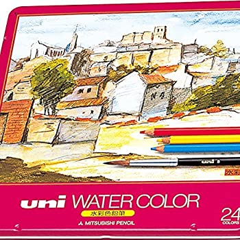 【中古】【輸入品・未使用】Uni Mitsubishi Pencil Water color 24 color set UWC24C (japan import) [並行輸入品]｜ムジカ＆フェリーチェ店