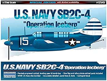 【中古】【輸入品・未使用】アカデミー 1/72 アメリカ海軍 SB2C-4 ヘルダイバー アイスバーグ作戦 プラモデル 12545｜ムジカ＆フェリーチェ店