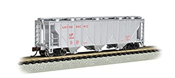 【中古】【輸入品・未使用】Bachmann Industries PS - 2シルバーwithレッドレタリングUnion Pacific three-bay Covered Hopper Vehicle ( Nスケール)|ムジカ&フェリーチェ店