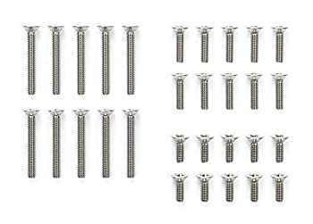 【中古】【輸入品・未使用】タミヤ ミニ四駆 グレードアップパーツ No.527 ステンレス皿ビスセット (6･8･15mm) 15527