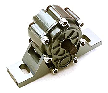 【中古】【輸入品・未使用】Integy RC Model Hop-ups C26996GUN Realistic Alloy Transfer Case 12T/24T DIY Gearbox Kit for 1/14 Trucks W=59mm|ムジカ&フェリーチェ店