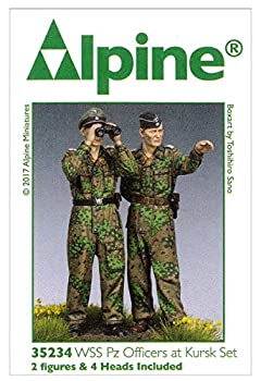 【中古】【輸入品・未使用】アルパインミニチュア 1/35 第二次世界大戦 ドイツ軍 武装親衛隊戦車将校セット クルスク戦 2体セット レジンキット AM35234｜ムジカ＆フェリーチェ店 16,900円
