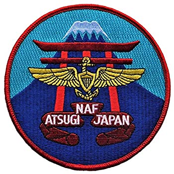 【中古】【輸入品・未使用】厚木海軍飛行場 ミリタリーワッペン アメリカ軍パッチ U.S.NAVY ベルクロ仕様 [並行輸入品] 9,120円