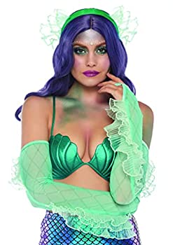 【中古】【輸入品・未使用】LEG AVENUE(レッグアベニュー)2 PC Sea Foam Mermaid Kitマーメイドキット GREEN A2851