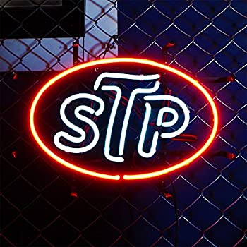 アメリカンネオンサイン Stp H32 W45cm 店舗装飾 ガレージ ネオン管 ネオン照明 インテリア アメリカ雑貨 並行輸入品 一部予約販売