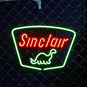 【中古】【輸入品・未使用】アメリカンネオンサイン シンクレア SINCLAIR H38&times;W50cm 店舗装飾 ガレージ ネオン管 ネオン照明 インテリア アメリカ雑貨 [並行輸入品]｜ムジカ＆フェリーチェ店