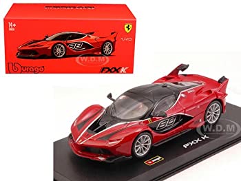 【中古】【輸入品・未使用】Ferrari FXX-K #88 Red Signature Series 1/43 Diecast Model Car by Bburago サイズ ： 1/43 [並行輸入品]｜ムジカ＆フェリーチェ店