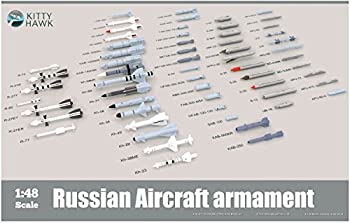 【中古】【輸入品・未使用】キティホークモデル 1/48 現用ロシア 航空機用武装セット プラモデル用パーツ KITKH80151