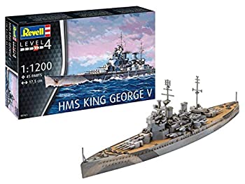 【中古】【輸入品・未使用】ドイツレベル 1/1200 イギリス海軍 HMS キングジョージ5世 プラモデル 05161｜ムジカ＆フェリーチェ店