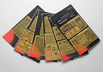 【中古】【輸入品・未使用】フライホークモデル 1/700 アメリカ海軍 戦艦 ミズーリ (タミヤ31613用) プラモデル用パーツ FLYFH700023|ムジカ&フェリーチェ店