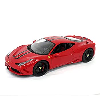 【中古】【輸入品・未使用】ミニカー burago ブラーゴ 1/18 ﾌｪﾗｰﾘSS 458ｽﾍﾟﾁｵｰﾚ 200-412｜ムジカ＆フェリーチェ店