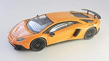 【中古】【輸入品・未使用】ブンカオリジナル 1/64スケールミニカーシリーズ ランボルギーニ アヴェンタドール SV オレンジ 完成品