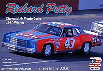 【中古】【輸入品・未使用】サルビノス J・R モデル 1/25 NASCAR 1980優勝車 シボレーモンテカルロ リチャード・ペティ #43 プラモデル SJMRPMC1980N