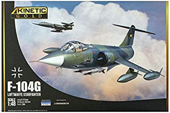 【中古】【輸入品・未使用】キネティック 1/48 ドイツ空軍 F-104G スターファイター プラモデル KNE48083