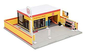 【中古】【インポート品・未当て嵌める】トミーテック トミカラマ ヴィンテージ 1/64 05b タイア販売店 (ブリヂストン) ミニカー用 ABS脂製 付属品 成し遂げる品 310891