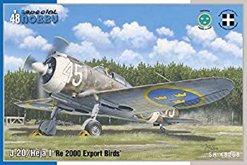 【中古】【輸入品・未使用】スペシャルホビー 1/48 スウェーデン空軍 J-20/ヘーヤ1 レジアーネ Re2000ファルコ輸出型 プラモデル SH48208｜ムジカ＆フェリーチェ店