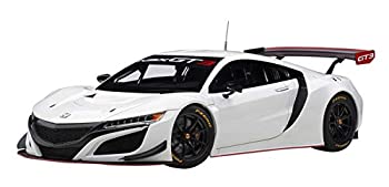 【中古】【インポート品・未当て嵌める】AUTOart 1/18 ホンダ NSX GT3 2018 白いこと 成し遂げる品 81898
