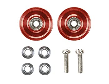 【中古】【輸入品・未使用】タミヤ ミニ四駆特別企画商品 13mm オールアルミベアリングローラー レッド 95577