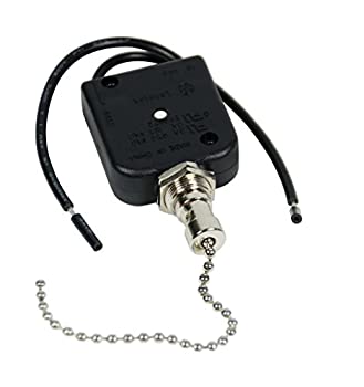 【中古】【インポート品・未当て嵌める】Gardner Bender GSW-35 Nick Pull Chain Switch%ｶﾝﾏ% All Angle Pull%ｶﾝﾏ% 6A 125VAC%ｶﾝﾏ% Single Pole Single Throw%ｶﾝﾏ% ON-OFF%ｶﾝﾏ% Wire Lea