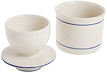 【中古】【インポート品・未当て嵌める】Norpro Stoneware Butter Keeper /乳酪GK