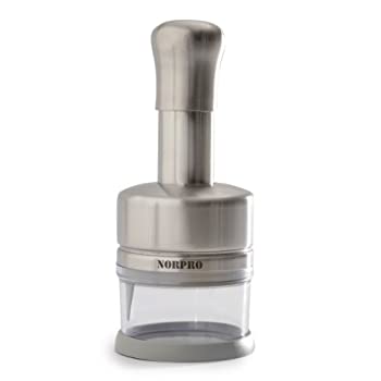 【中古】【輸入品・未使用】Norpro ステンレス スチール デラックス フルーツ 野菜 ナット 手 チョッパー|ムジカ&フェリーチェ店
