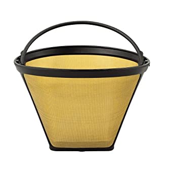 【中古】【輸入品・未使用】Mr. Coffee Permanent Cone Style Coffee Filter-#4 CONE GOLD SCRN FILTER (並行輸入品)｜ムジカ＆フェリーチェ店