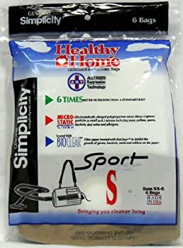 【中古】【インポート品・未当て嵌める】Simplicity Vacuum Bags SS-6 Type S%ｶﾝﾏ% Sport