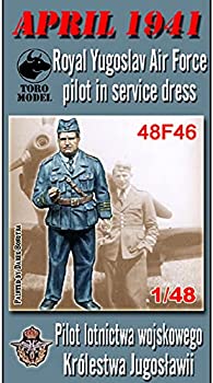 【中古】【輸入品・未使用】トロモデル 1/48 ユーゴスラビア王国 空軍パイロット 制服 1941年4月 レジンキット TRM48F46