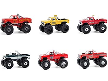 【中古】【輸入品・未使用】%ｶﾝﾏ%グリーンライト 1/64 キングス オブ クランチ シリーズ 8 1BOX 6台入