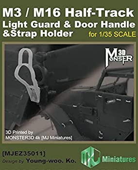 【中古】【輸入品・未使用】MJミニチュア 1/35 第二次世界大戦 アメリカ陸軍 M3/M16ハーフトラック ディテールセット ライトガード他(各社対応) プラモデル用パーツ MJEZ350