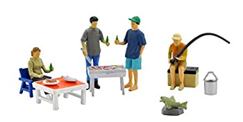 【中古】【輸入品・未使用】ジオコレ64 1/64#カースナップ06a BBQ ABS・PVC製 塗装組立済 人形・小物セット 313991