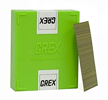 【中古】【輸入品・未使用】GREX P6/35L 23 Gauge 1-3/8-Inch Length Headless Pins (10%ｶﾝﾏ%000 per box) by Grex Power Tools