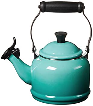 【中古】【インポート品・未当て嵌める】日本未発売 ルクルーゼ LE CREUSET 笛吹き湯沸かし 1.2リッター カリビアン USインポート品