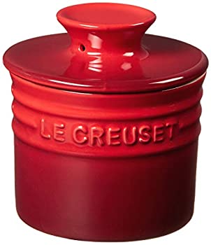 【中古】【輸入品・未使用】Le Creuset ル・クルーゼ バタークロック チェリーレッド 並行輸入品