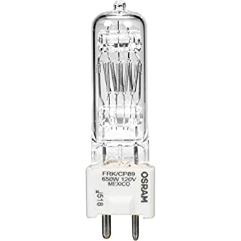 【中古】【インポート品・未当て嵌める】(牡子ヒツジ) Osram 597570\u0026nbsp;650ワット白熱電球 写真フィルム歯車 フレネル