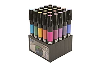 【中古】【輸入品・未使用】25-Count Tri-Nibbed Basic Permanent Marker Set - Chartpak AD by Alvin and Company
