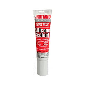 【中古】【輸入品・未使用】Rutland 500-degree高熱RTVシリコンシール、2.7-ounceチューブ、クリア｜ムジカ＆フェリーチェ店